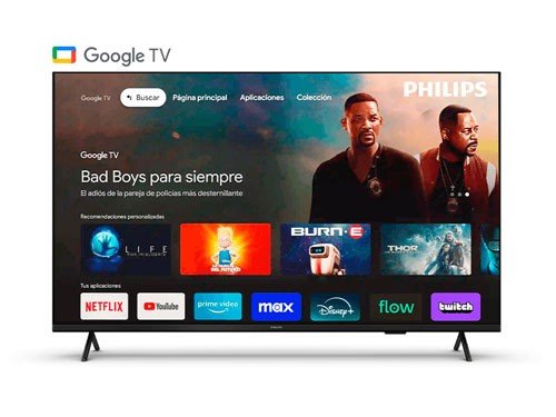 Google TV Philips 4K 55" 55PUD7408/77