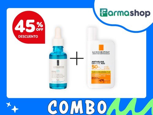 LA ROCHE POSAY COMBO SERUM HYALU B5 + ANTHELIOS FLUID 50