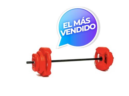 Kit de Pesas Mancuernas Discos y Barra 30 Kg para entrenamiento OFERTA