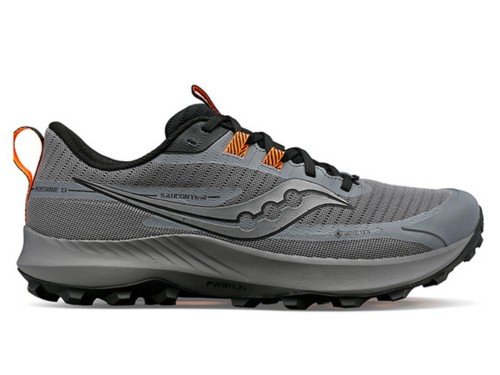 ZAPATILLA HOMBRE SAUCONY PEREGRINE 13 GTX GRAVEL/BLACK