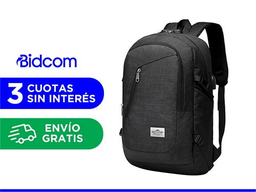 Mochila Antirrobo South Port 35 Litros USB