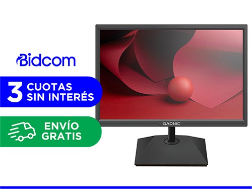 Monitor Led Gadnic 19 Pulgadas HD