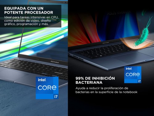 Notebook ASUS Vivobook 15 Intel®Core™ i7 16GB 512GB X1502ZA-EJ1545W