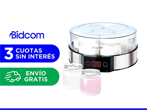 Yogurtera Smart-tek YM750 Acero inoxidable