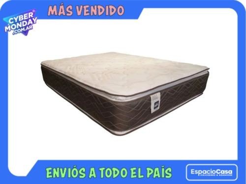 Colchón 2 Plazas Gani Gold Spring 3.0 Pillow Resortes