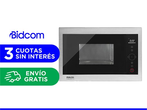 Microondas con Grill Panel Táctil Predicta 25 L Philco