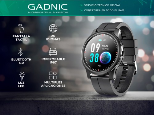 Smart Watch Gadnic SWTCH-207 Reloj Inteligente Pantalla Digital