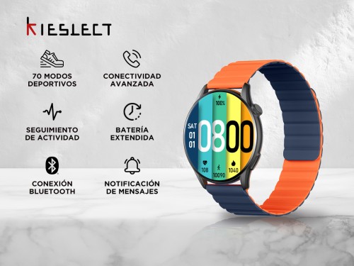 Smartwatch Kieslect Kr Pro Pantalla 143 Amoled IP68 Malla Magnética