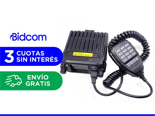 Radio Móvil Gadnic RBG-200CH Doble Banda 25w 200ch VHF UHF