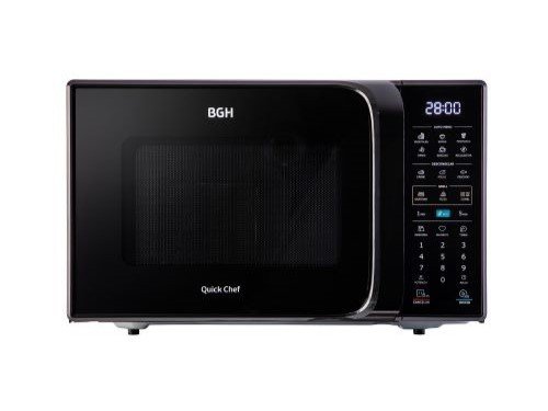 Microondas BGH Eco Negro Digital 23 Litros B223DN20