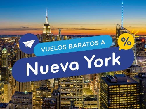 Vuelos Baratos a Nueva York. Pasajes en Oferta a EEUU