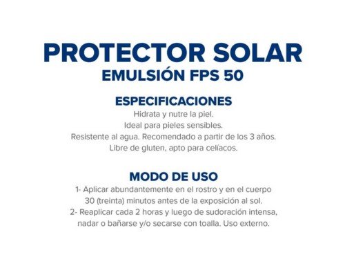 Protector Solar Dermaglos FPS50 x 250ml