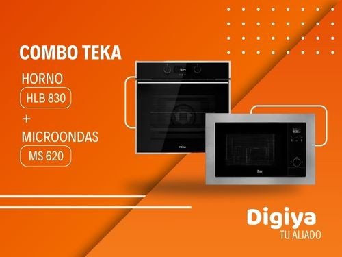 Combo Teka Horno Electrico Hlb830 70l Microondas Ms620 20l