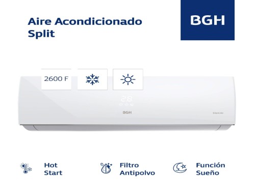 Aire acondicionado split BGH 2650W FC EA BS26WCAU