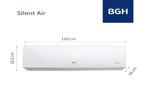 Aire acondicionado split BGH frío Calor BSH65WCU 6300W EA