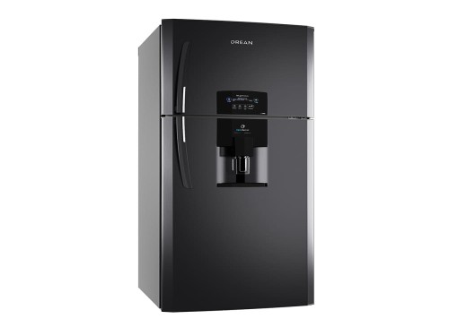 Heladera con freezer Drean No Frost HDR380N12N 360 lt black steel