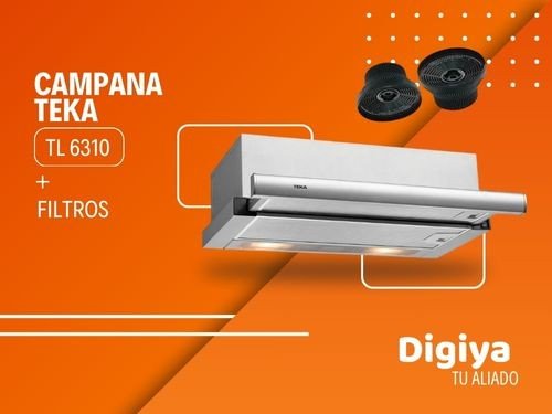 Campana Purificador Teka Tl6310 + Filtros C3c Con Envio