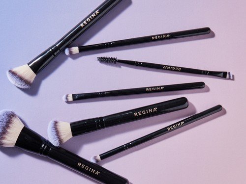 Set Brochas Pinceles Regina R7 Maquillaje Crueltyfree