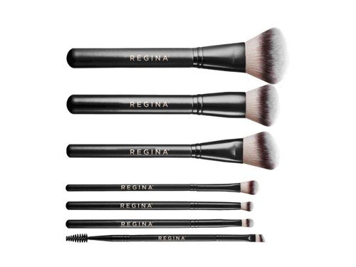 Set Brochas Pinceles Regina R7 Maquillaje Crueltyfree