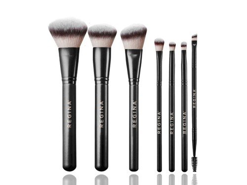 Set Brochas Pinceles Regina R7 Maquillaje Crueltyfree