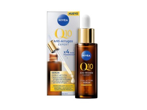 Nivea Sérum Facial Doble Acción Q10 Antiarrugas Expert 30 Ml