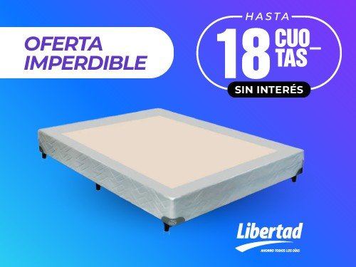 BASE DE SOMMIER UNICO G2 2 PLAZAS GANI