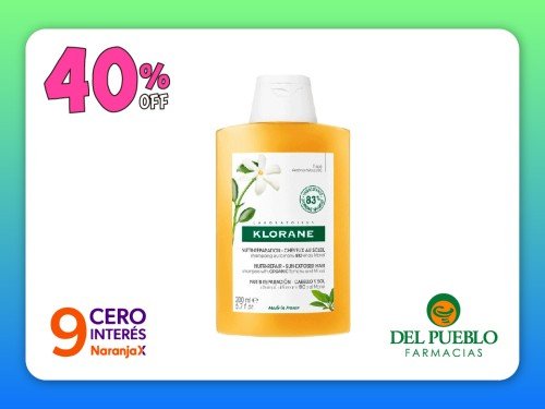 Shampoo Klorane Nutri-Reparador x 200 ml