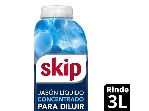 Jabón Liquido Concentrado Skip Para Diluir 500ml - LLevás 2x1