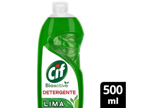 Detergente Cif  Bioactive Lima 500ml