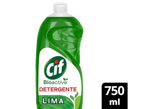 Detergente Cif Bioactive Lima 750ml