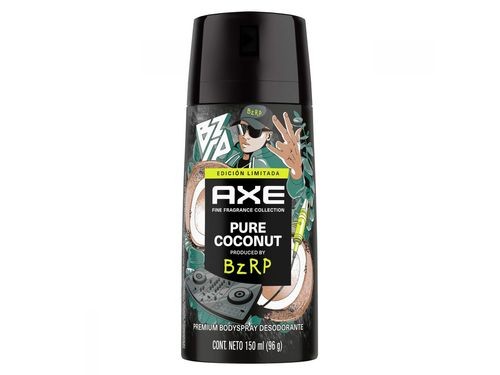 Desodorante Axe Aerosol Pure Coconut 150 Ml