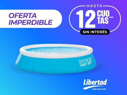 PILETA INFLABLE INTEX CIRCULAR 183 X 51 CM SIN FILTRO