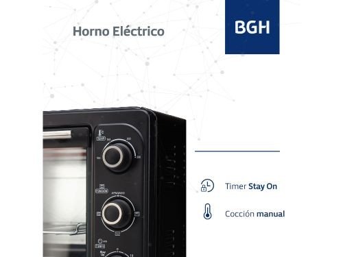 Horno Eléctrico BGH 40 litros BHE40M19N