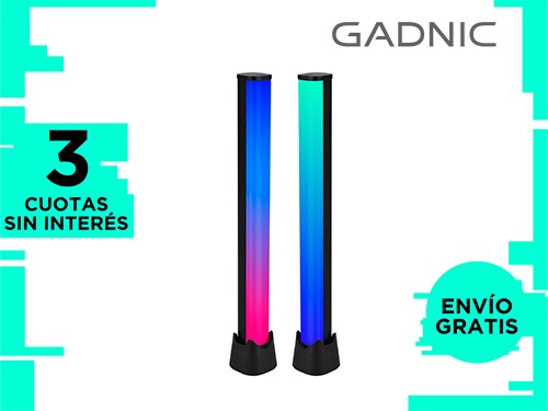 Lámpara LED Velador Gadnic RGBAR 2000 RGB Control Por APP