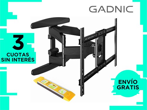 Soporte Tv Led Gadnic Smart Tv LCD 40" a 70" Articulado Movible