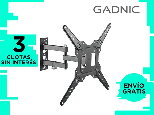 Soporte para Televisor de Pared Gadnic S-BRACK41 De Movimiento Complet