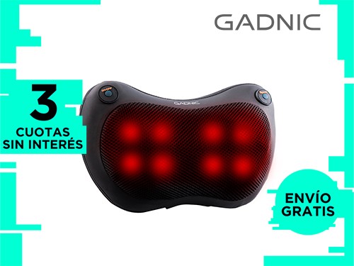 Masajeador Gadnic Wings Portátil Terapia de Calor 8 Nodos 2 Modos