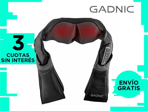 Masajeador Cervical Gadnic ARCE 8 Nodos Shiatsu