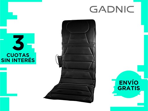 Masajeador Gadnic Mat Massager 10 Motores 5 Modos Terapia de Calor