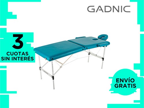 Camilla Para Masajes Gadnic Profesional Hasta 240kg 185x70cm Plegable