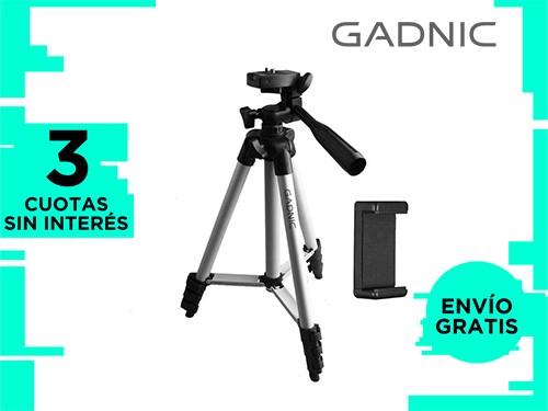 Tripode Gadnic Aluminio Para Fotografia T-1