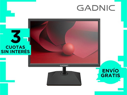 Monitor Led Gadnic 19 Pulgadas HD