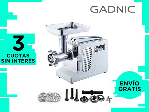 Picadora de Carne Gadnic + Accesorios