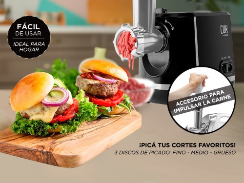 Picadora de Carne Gadnic PC4500 Eléctrica Multifunción 1200W