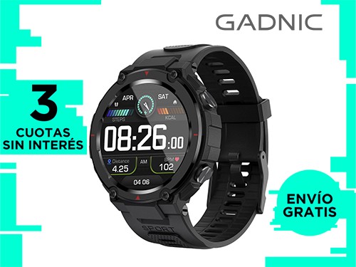 Reloj Inteligente Táctico Gadnic R231 resistente al Agua Deportivo GPS