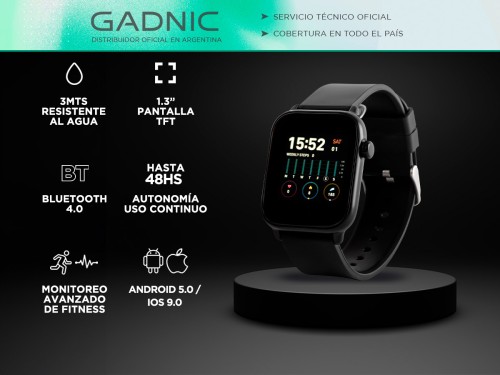 Smartwatch Gadnic RSW9 Reloj Bluetooth