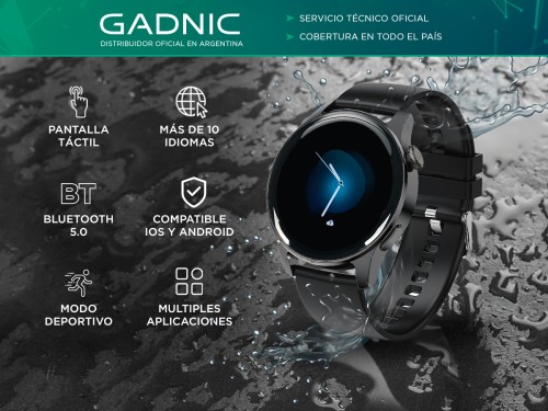 Smartwatch Gadnic SWTCH-206 Pantalla Táctil