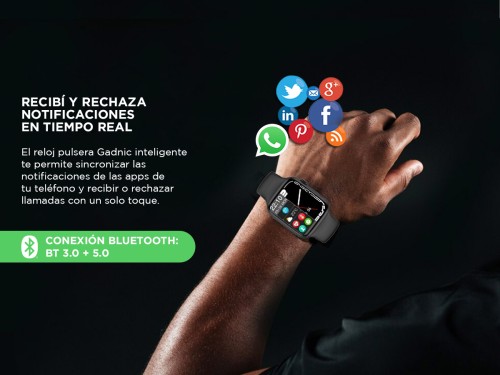 Smartwatch Gadnic Reloj Inteligente 1,9"