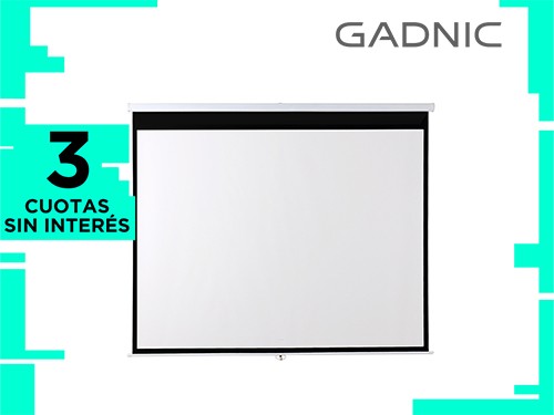 Pantalla Proyector Gadnic 100 Manual