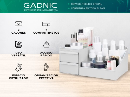 Organizador de Maquillaje Gadnic con Cajones